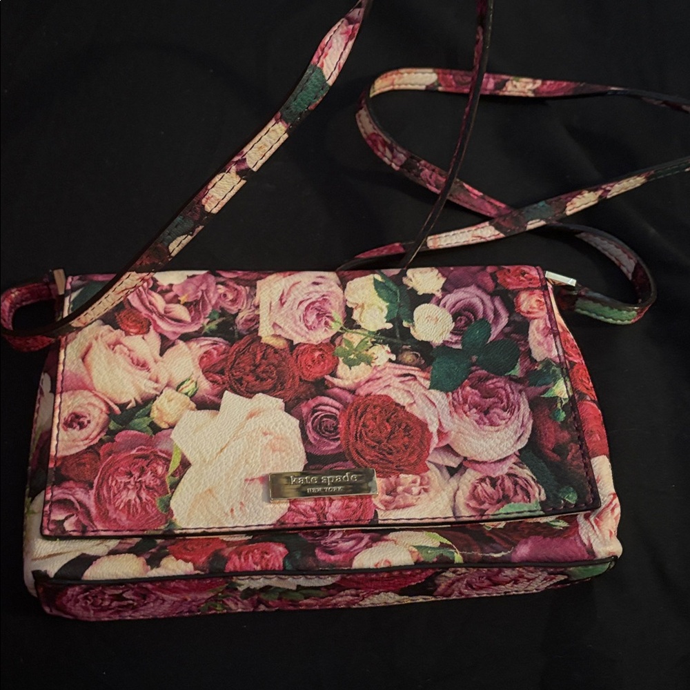 Kate Spade Multicolor Floral Crossbody Bag